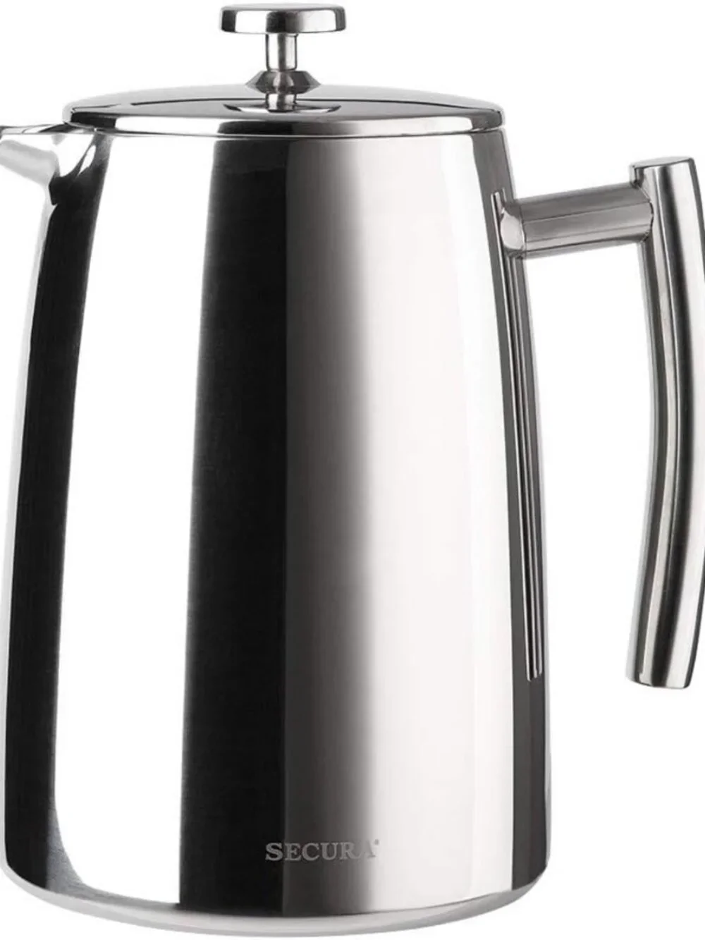 50-Ounce Stainless Steel French Press Coffee Maker - Insulated, Extra Screen